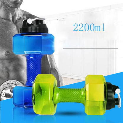 Dumbell Şekilli Su Şişesi 2,2 Litre/75OZ.