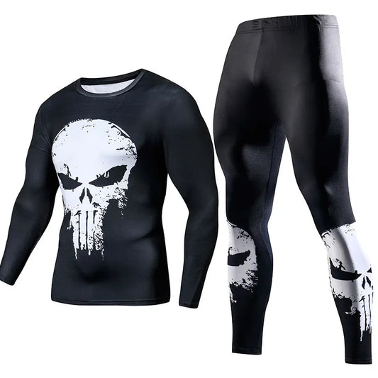 Men's Superhero Themed Compression Clothing Sets