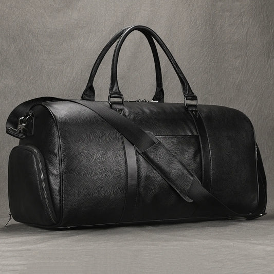 High Quality Real Leather Duffel Bag