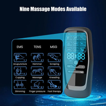 Tens & EMS Muscle Electrostimulator