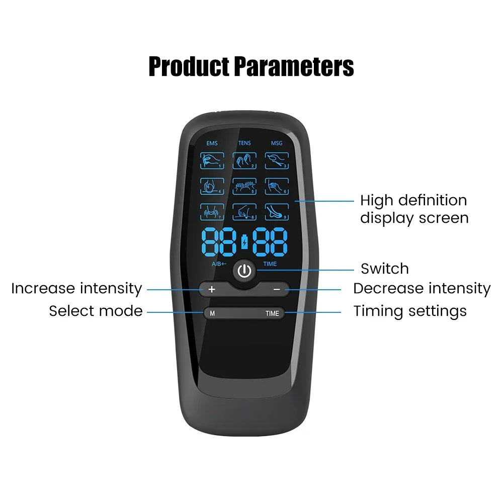 Tens & EMS Muscle Electrostimulator