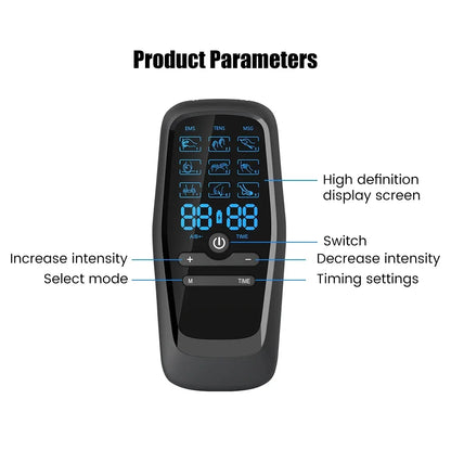 Tens & EMS Muscle Electrostimulator